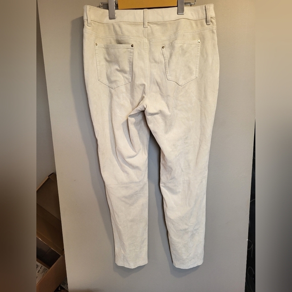 Chico's Faux Suede Pants , Size 32 - Picture 2 of 6